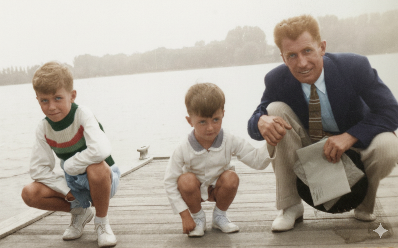 Tom, Donny & Pop-Pop Wingert